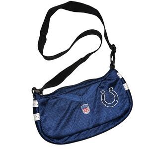 Indianapolis Colts Jersey Style Purse Blue White Adjustable Strap NFL Football
